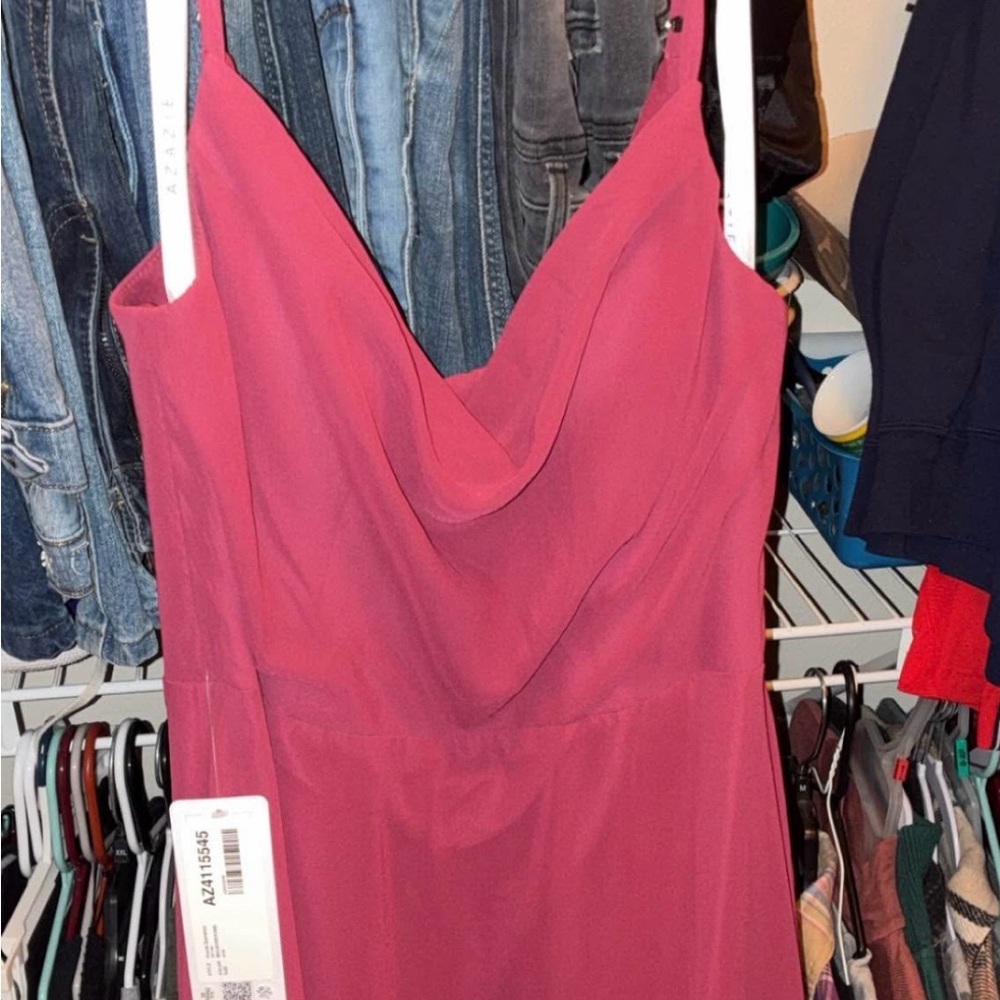 Azazie Fuchsia Wedding Dress
